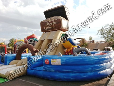 Rent Pirate themed inflatables in Denver